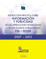 Portada Instrucción Práctica sobre Información y Publicidad FSE y FEDER 2007-2013